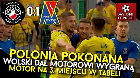 Polonia Warszawa Motor Lublin Kolejka Fortuna Liga