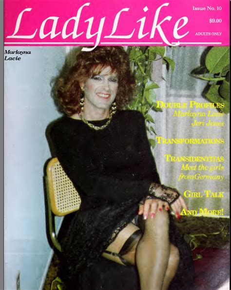 Ladylike Magazine 71 Issues PDF Crossdress Transvestite Gay Drag Queen