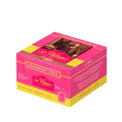 Sir Williams Tea Cranberry Rose 50x2 4g