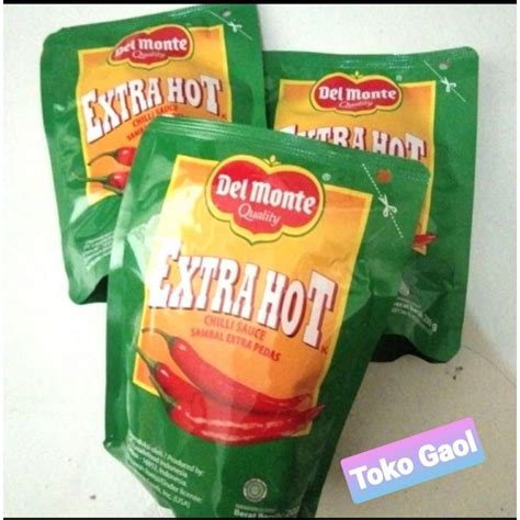 Jual Delmonte Extra Hot Chilli Sauce Gram Shopee Indonesia