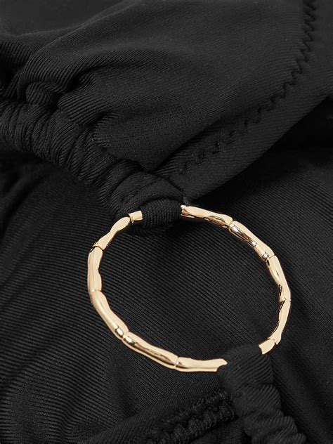 MELISSA ODABASH Miami Embellished Triangle Bikini Top NET A PORTER