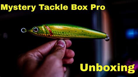 Mystery Tackle Box Pro My First Unboxing YouTube