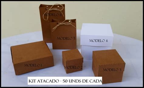 Kit Caixa Kraft Para Lojas Atacado Elo7 Produtos Especiais