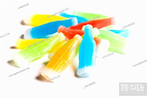 Wax Bottles, Candy, Stock Photo, Picture And Rights Managed Image. Pic ...