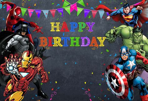 Avengers Happy Birthday