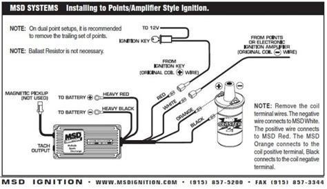 Msd Distributors Wiring Diagrams Ford