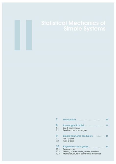 PDF Statistical Mechanics Of Simple Systems DOKUMEN TIPS