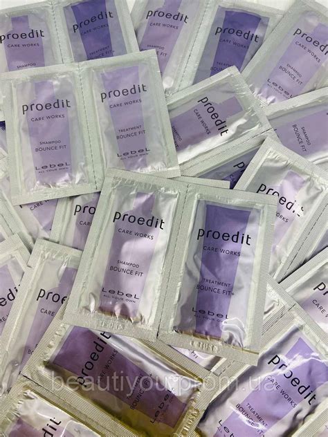 Купить LebeL Proedit bounce fit + двойной пробник, шампунь + маска 20 ...