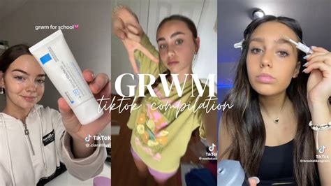 Grwm Tiktok Compilation 1 🤍 Youtube