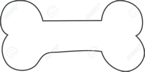 Dog Bone Outline Free Download On Clipartmag