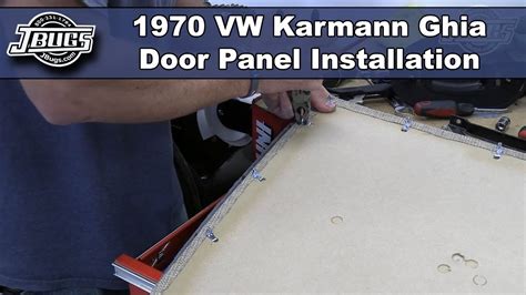 JBugs 1970 VW Karmann Ghia Door Panel Installation YouTube