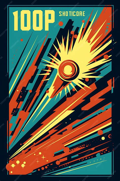 Premium Ai Image Poster Design Of 100 Meter Dash Explosive Speed High