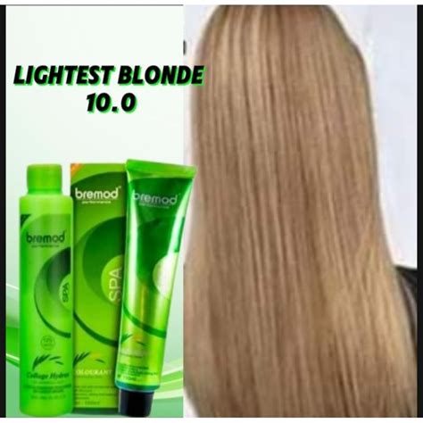 Lightest Blonde Bremod Performance Hair Colourant Set With Oxidizer Ml Shopee Malaysia