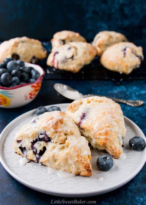 These Blueberry Scones Are Buttery Moist And Loaded With Pockets Of Jammy Blueberries They Are