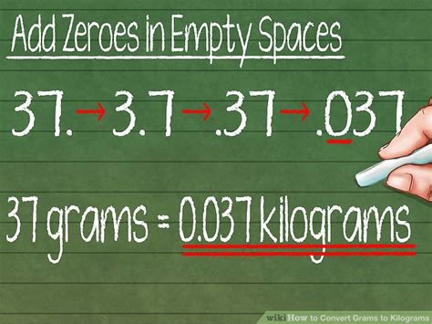 How To Convert Grams To Kilograms 8 Steps With Pictures