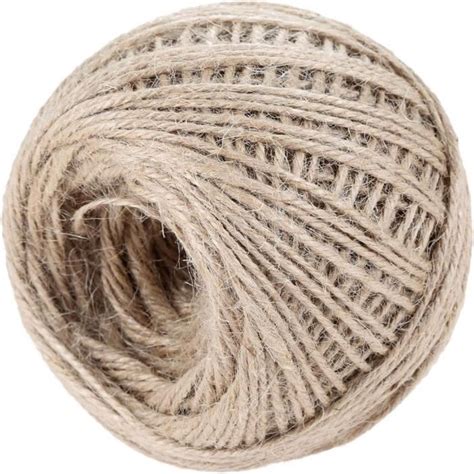 Cqinju Ficelle De Jardin Tissu De Jute Naturel Type Type Rouleaux De