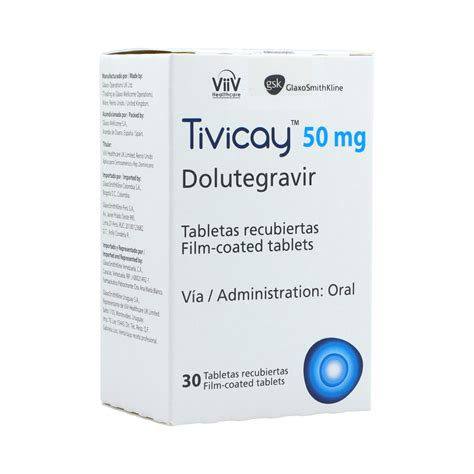 Dolutegravir Mg Tivicay Logymed Soluci N Farmac Utica Integral