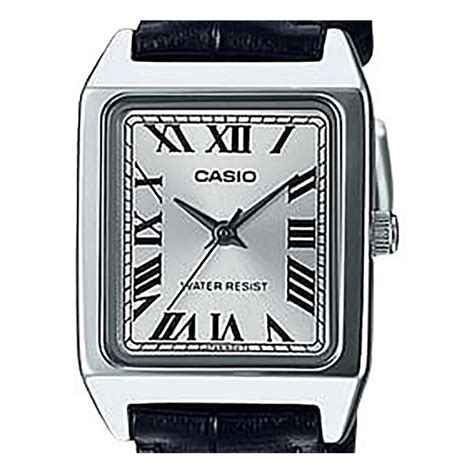 Casio Standard Analog L Derrem Silver Urtavla Quartz Ltp V L B