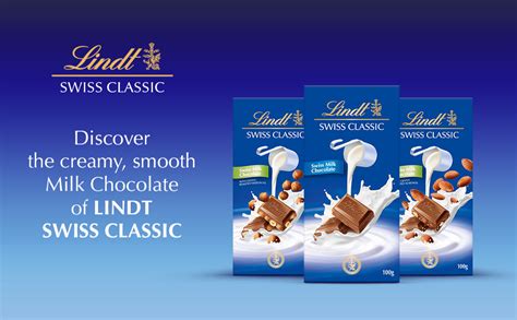Lindt Swiss Classic - Lindt Swiss Classic Milk Chocolate, 2 X 100 Gram : Amazon.in: Grocery ...