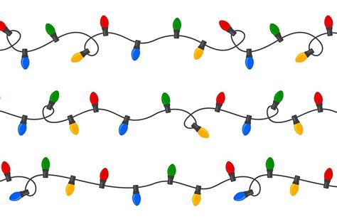 Christmas Light Line Drawing – Warehouse of Ideas