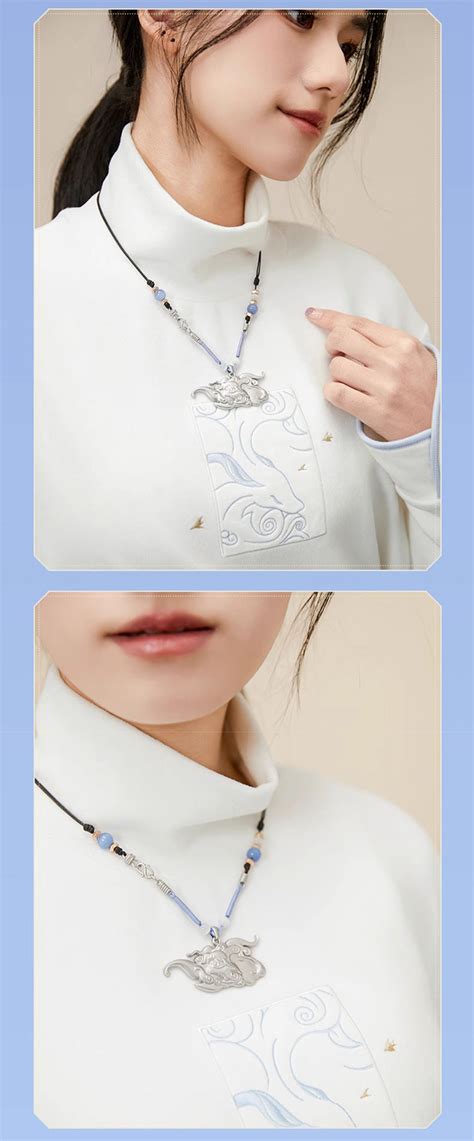 Ganyu Impression Series Necklace Elegant Jewelry Genshinfans