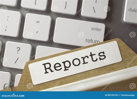 folder register  inscription reports  stock image image