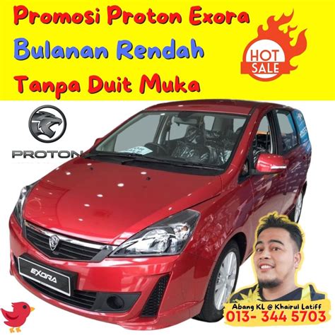 Harga Proton Exora Baru Promosi Bulanan Rendah