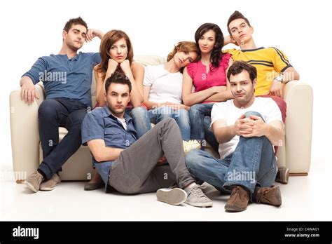 Sad Man Group Friends Cut Out Stock Images And Pictures Alamy