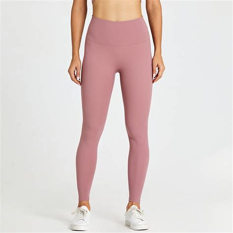 Naked Yoga Pants Women S No Embarrassment Line High Waist Hip Lifting Tight Stretch Leggings
