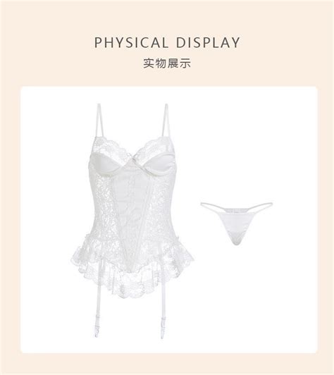 Limited Time Discount Sexy Lace See Through Lingerie Open Crotch Camisole Bodysuit For Women V