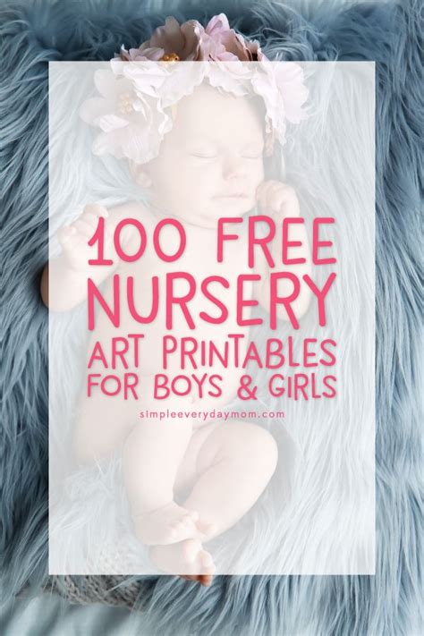 Free Nursery Printables That Ll Look Good In Every Baby S Room