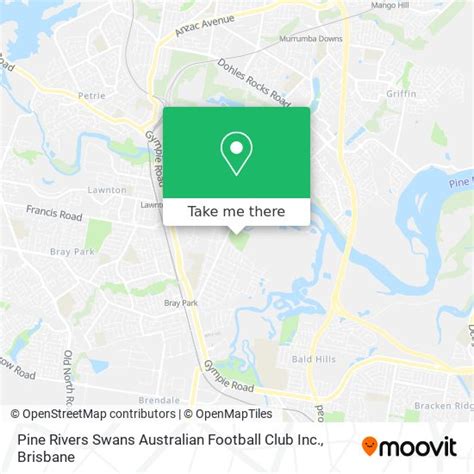 How To Get To Pine Rivers Swans Australian Football Club Inc In