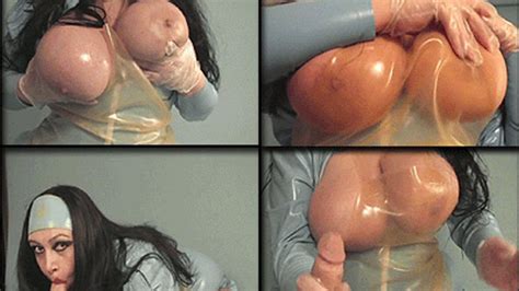 Nurse Blowjob With Oily Tits Cum On My Boobs Short Version In Dvd Quality Fetish Lady