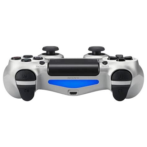 Контролер Sony Dualshock 4 v2 за PlayStation 4, сребрист - eMAG.bg