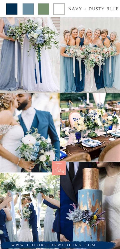 Top 20 Navy Blue Wedding Color Combo Ideas 2024