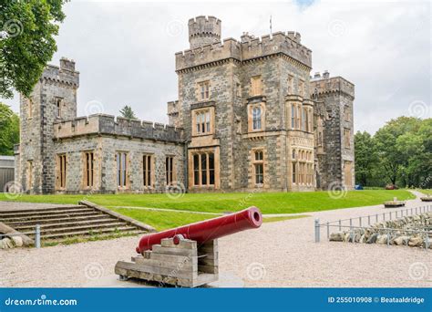 Lews Castle Stock Photo Image Of Outer Landscape Fortification