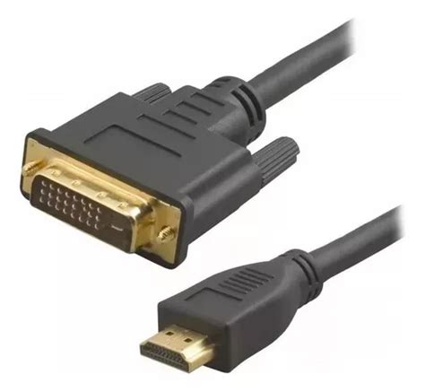 Cabo Dvi X Hdmi Conversor Hdmi Macho X Dvi Macho Metros