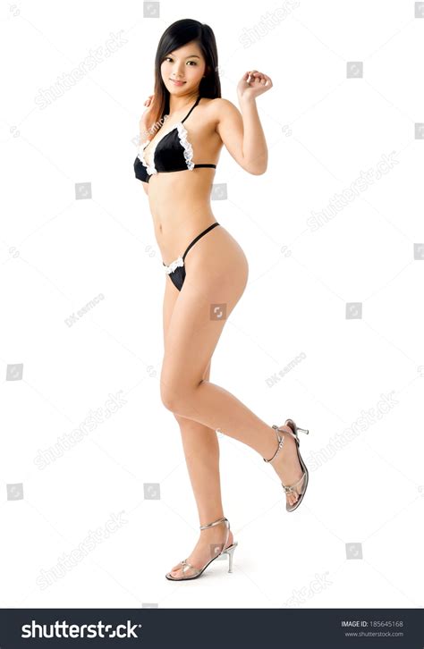 Isolated Asian Sexy Lingerie Woman Model Stock Photo 185645168 Shutterstock