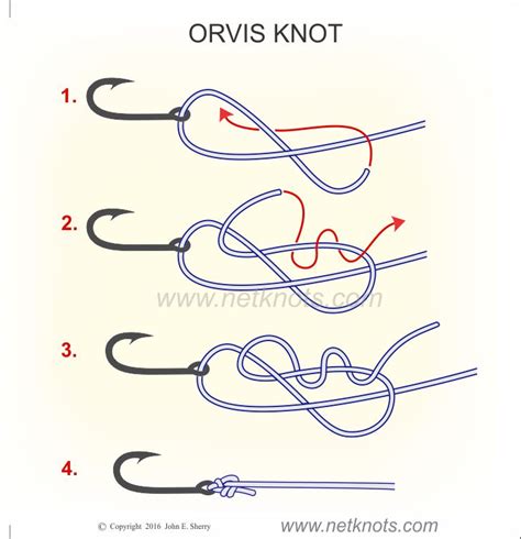 Orvis Knot How To Tie The Orvis Knot Fishing Knots