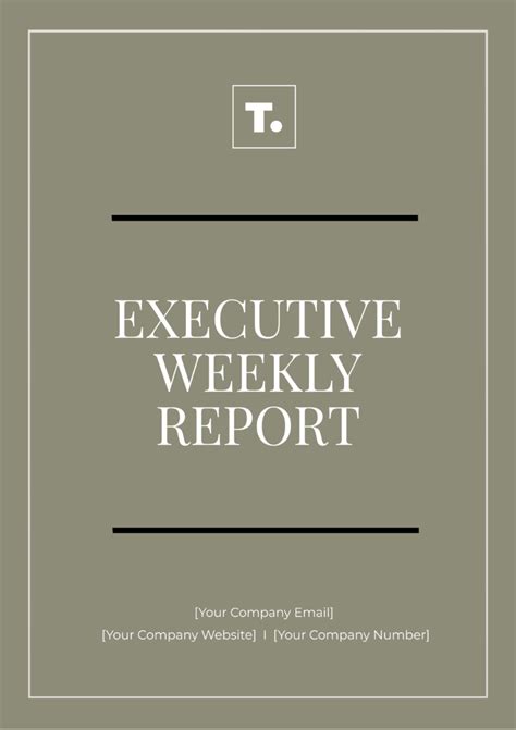 Free Weekly Monitoring Report Design Template To Edit Online