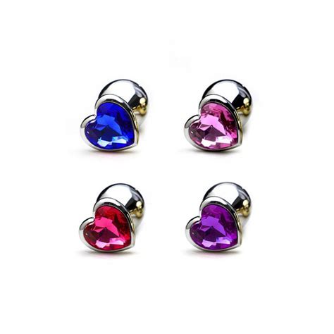 Plug Anal Metal Pedra Cravejada Cora O Secret Xshop
