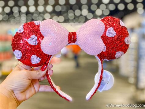 The New Valentine S Day Minnie Ears Have Officially Arrived In Disney