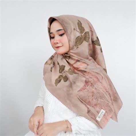 Jual Ecoprint Hijab Nude Shopee Indonesia