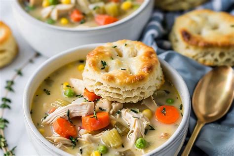 Chicken Pot Pie Soup Easy Recipe Insanely Good