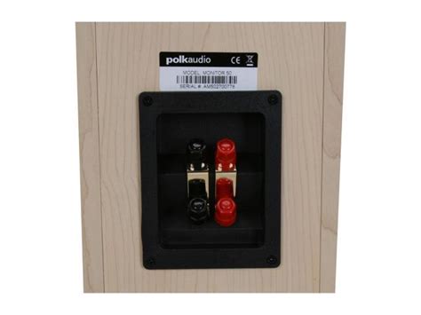 Polk Audio Monitor 50 Two-way Floorstanding Loudspeaker maple Single ...