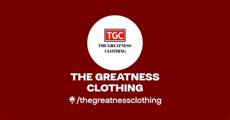 The Greatness Clothing Facebook Linktree