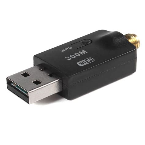 Мини 300M USB2.0 WiFi беспроводной сетевой адаптер 802.11 N / G / B 300 ...