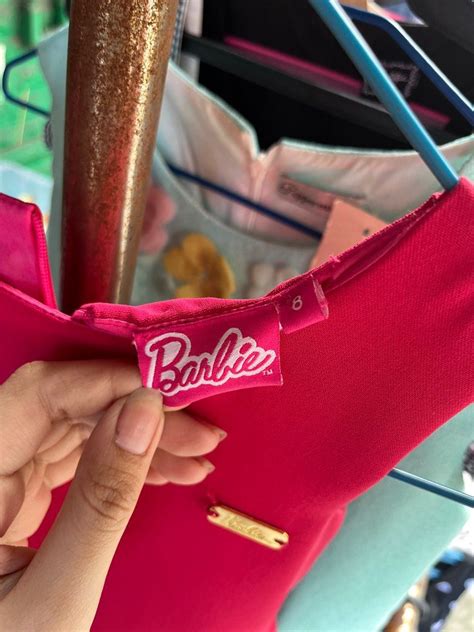 Barbie Hot Pink Dress Babies And Kids Babies And Kids Fashion On Carousell