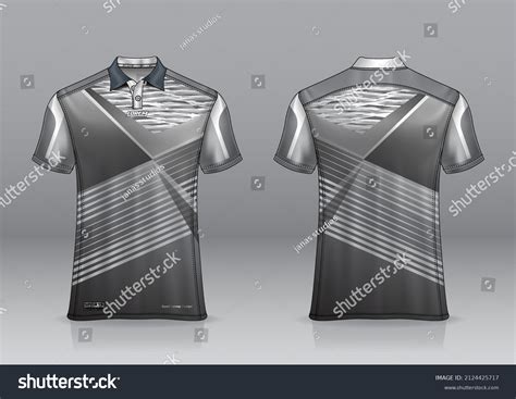 Polo Shirt Uniform Design Outdoor Sports Stock Vector Royalty Free