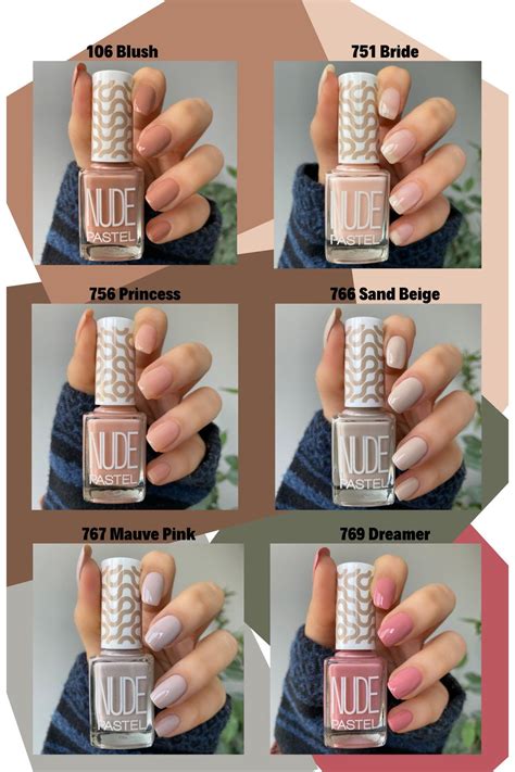 Pastel lı Oje Seti Nude Nail Polish Fiyatı Yorumları Trendyol